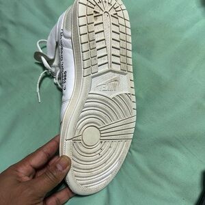 White High-Top Sneakers